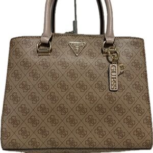 Guess Noelle Basique Signature Logo Girlfriend Satchel Bag